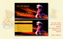 Gutschein Tanzschule marcus Wegel